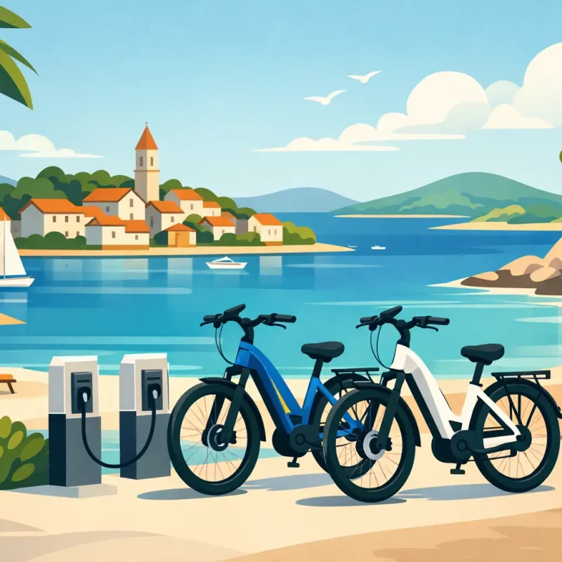 E Bike Hire Murter for Easy Island Days