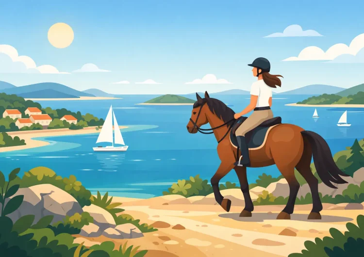 Horse Riding on Murter Island for Your Holiday