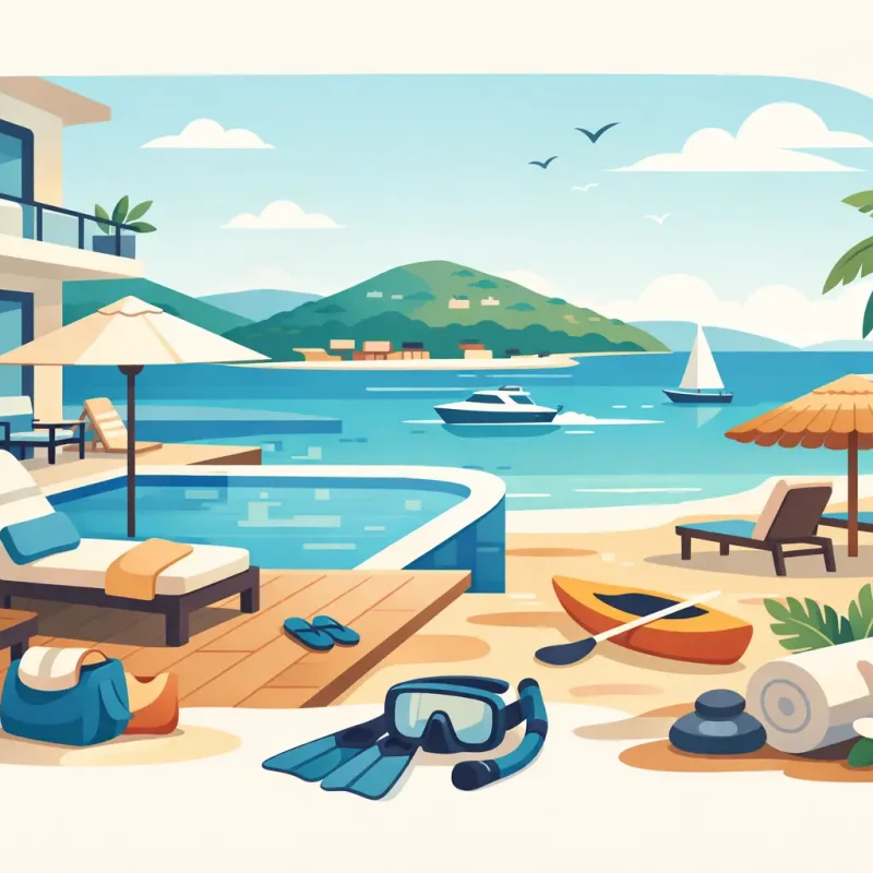 Beach Apartment Amenities Guide for Murter