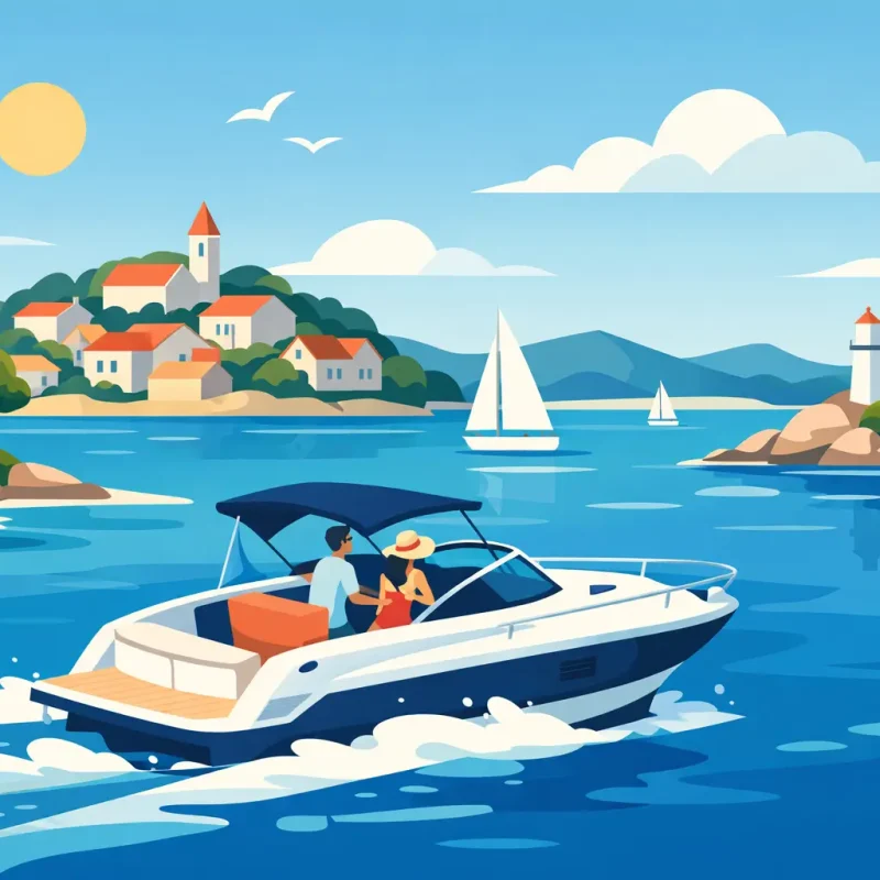 Boat Rental Experience Murter: A Day on the Sea