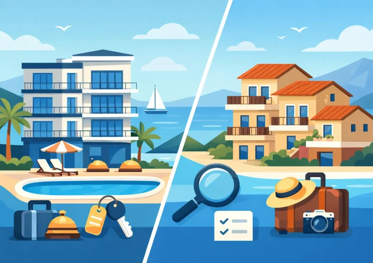 Hotel Apartment Comparison for Adriatic Holidays