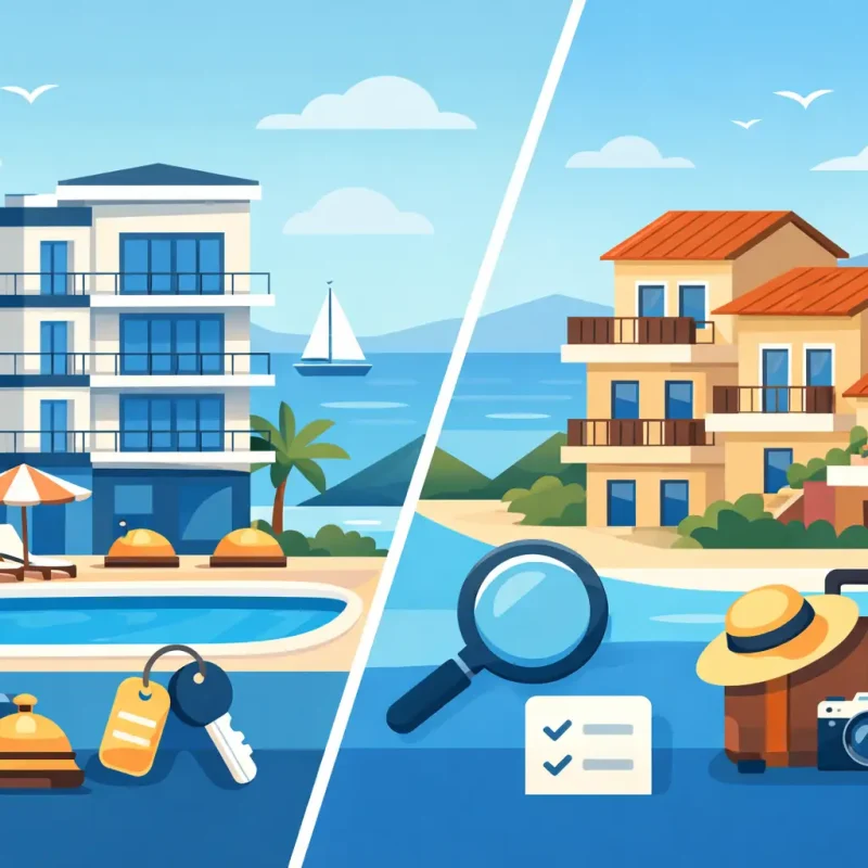 Hotel Apartment Comparison for Adriatic Holidays