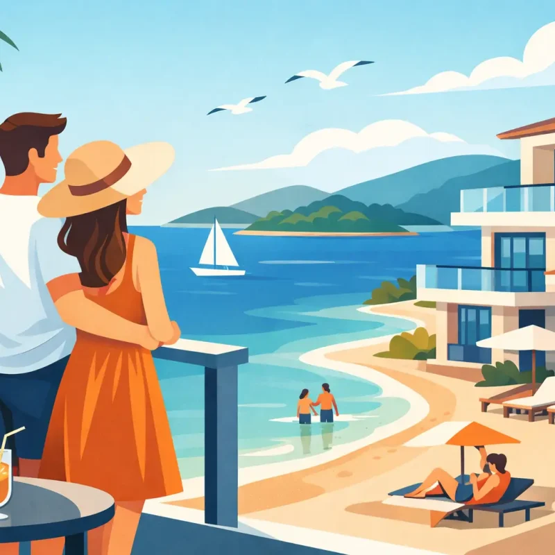 Best Beach Apartments for Couples in Murter