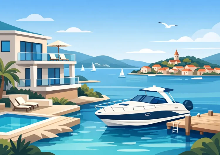 Croatia Apartment With Boat Rental in Murter